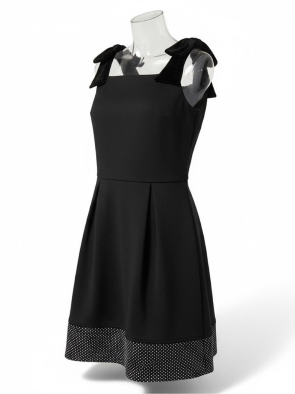 Formal Black with Silver Sequin Dress